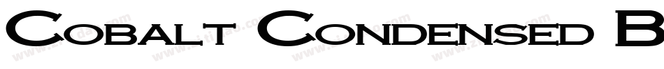 Cobalt Condensed Bold字体转换
